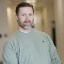 Physical therapist Brien Wolter of South Shore Health