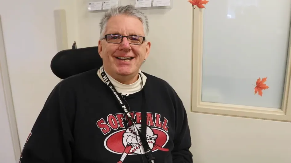 Donnie Westhaver at South Shore Health's Outpatient Rehab Center