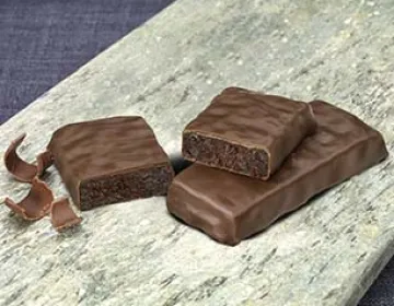 Chocolate fudge meal replacement bars