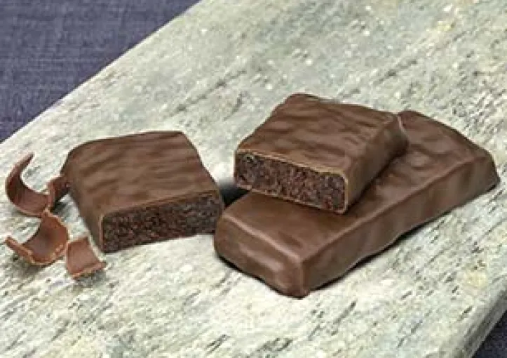 Chocolate fudge meal replacement bars