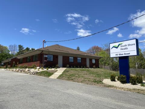 A view of the exterior of 797 Main Street 