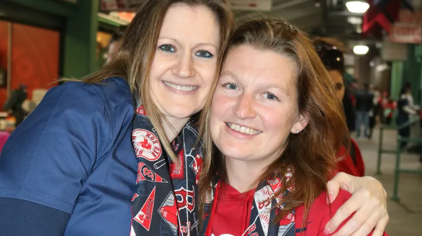 South Shore Hospital Nurse Heather Reilly is named Nurse Hero by Red Sox