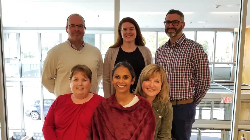 The IS leadership team at South Shore Health