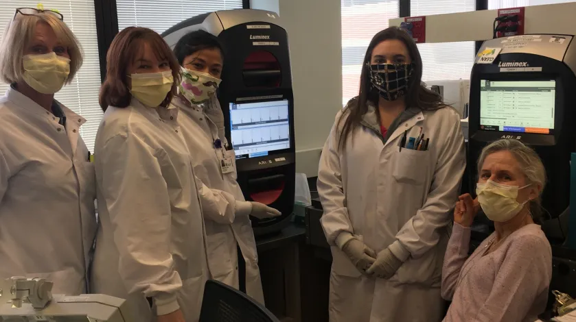 Part of the team that developed South Shore Health's in-house COVID-19 test