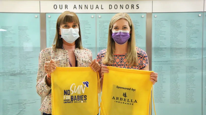 Kim Dever, MD, Vice President of Medical Affairs, South Shore Health and Chair of Obstetrics and Gynecology, South Shore Hospital; Courtney Csikesz, MD, pediatric dermatologist, South Shore Hospital and South Coast Dermatology and Cosmetic Center