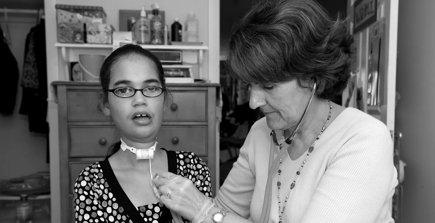 100 nurse and patient