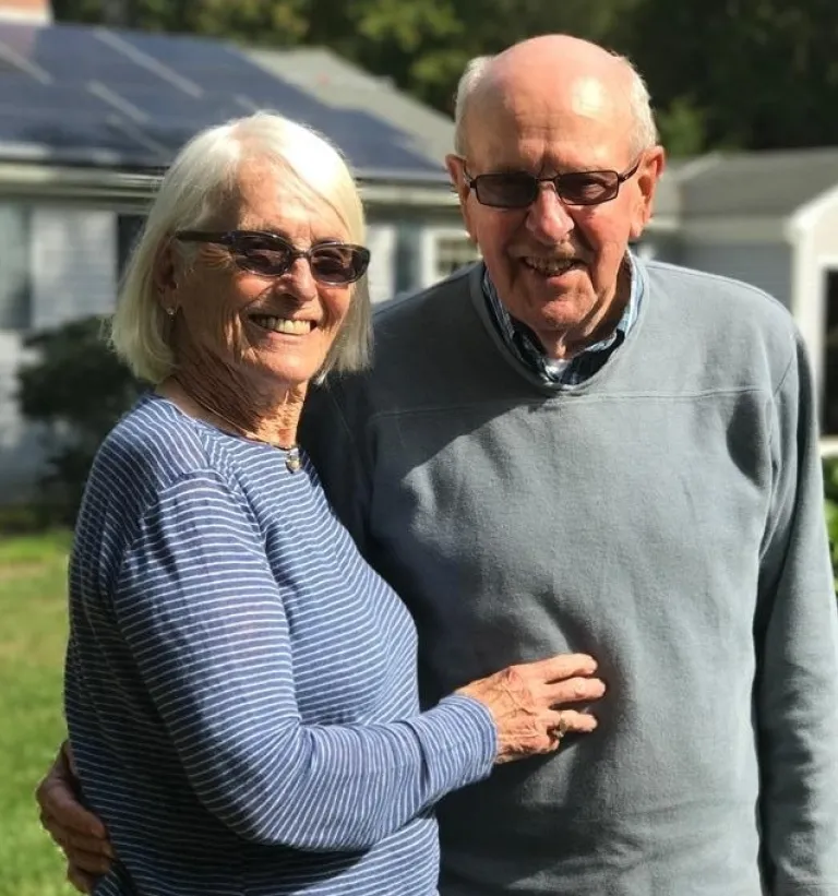 Mildred McGaffigan and her husband