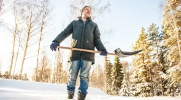 Man Shoveling