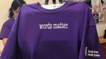 Words Matter t-shirt
