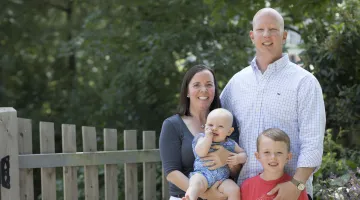 The Basham Family together