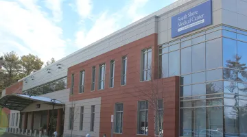 South Shore Health's COVID-19 testing site is located in Norwell