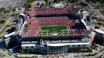 This year's Super Bowl is Raymond Stadium in Tampa, Florida