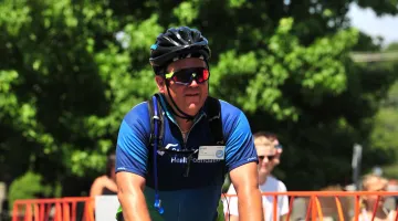 Brian Dolan, MD, rides in the Pan-Mass Challenge