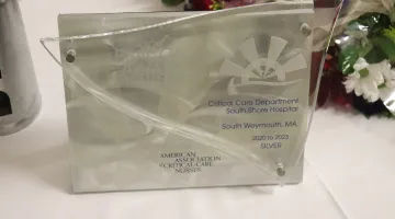 The American Association of Critical Care Nurses Beacon Silver Award