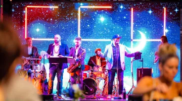 People dancing at the Moonlight & Miracles Gala