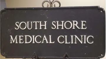 South Shore Medical Clinic sign
