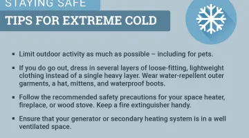 Cold weather safety tips from Mass.gov